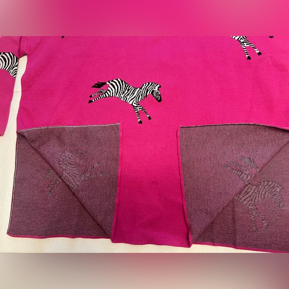 Shop The Mint Pink Zebra Print Sweater
Size Small - Picture 4 of 7